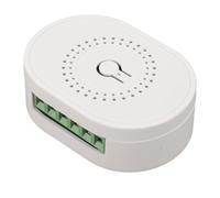 Fdit Módulo de Interruptor WiFi Inteligente Pequeño Retardante de Llama Función de Temporizador de Control de Voz para la Aplicación Smart Life Control Remoto Gestión del Hogar Inteligente DIY para