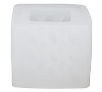 Fdit Molde de Silicona con Forma de Corazón, Molde de Chocolate con Forma de Amor en 3D, para Manualidades con de Cubo de Burbujas Resistente a Altas (L)