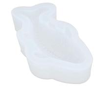 Fdit Molde de Silicona para Peces, Molde para Velas y Chocolate 3D de Grado Alimenticio de 6,3 Pulgadas, Diseño Antiadherente para Fondant y Refrigerios de Bricolaje, 1,5 X 6,3