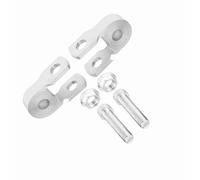 Fdit Motocicleta MAE 2pcs Después de la Extensión de Reforma de Amorber de Choque, Suspensión del Viaje en Aleación de Aluminio para una Simple Tracción, Instalación Simple (con tornillos)