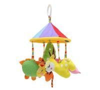 Fdit Móvil para Cuna de bebé, Lindo Juguete Educativo de Peluche con Forma de Animal, Función Calmante y Calmante para Bebés, Cunas o Cochecitos, Material de Felpa