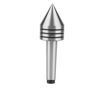 Fdit MT2 HSS HECKSTOCK Live Center High Precisión Resistente a un Torno de CNC de 60 Fletos, Conducción Estable para Entusiastas de la Carpintería