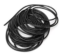 Fdit Negro Black Spiral: Organizador de Envoltura, Caja Flexible de Gestión de PvChose para Cable de la Sala de Computador (#6)