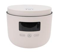 Fdit Olla Eléctrica de Acero Inoxidable 500W 3L, Antiadherente con Temporizador 24H Menú 8 en 1 para Cocinar Arroz Pastas Sopas Huevos (Enchufe de la UE)