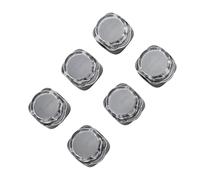 Fdit Organizador de Cables Magnético, Soporte de Cables Eficiente para un Espacio de Trabajo Ordenado para de Carga de Teléfonos, USB, de Alimentación de Computadora, 6 uds. (Black)