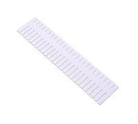 Fdit Organizador de Cajones de 4 Piezas, Separadores de Cajones de Plástico Ajustables con Diseño Extraíble, para Artículos de Oficina, (Longitud Larga 37 * 7CM (4 Piezas))