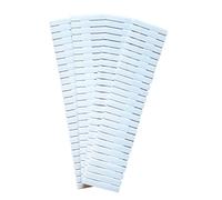 Fdit Organizador de Cajones de 4 Piezas, Separadores de Cajones de Plástico Ajustables con Diseño Extraíble, para Artículos de Oficina, (Versión extendida, 47 * 7 cm (4 Piezas por Paquete))