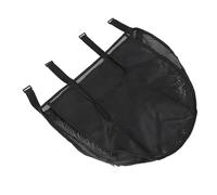 Fdit Organizador de Juguetes de Baño de Malla Colgante con Bolsa de Almacenamiento de Baño con Cremallera Optimización de Espacio Versátil (Black)
