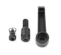 Fdit Palanca de de Sujeción con Recubrimiento con Recubrimiento en Polvo M8 de 16-60 Mm con Hilo Masculino, Aleación Duradera, 1 Pieza, Ideal para Espacios Ajustados y Más Requisitos de Torque