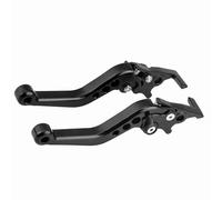 Fdit Palanca de Freno de Disco Doble Premium para Modificación de Motocicleta Scooter, Aleación de Aluminio Mecanizada CNC, Ajuste Perfecto, Mejora la Seguridad de Conducción, Se Adapta a GY6 XMAX