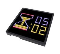 Fdit Pantalla LED Moderna Personalizada de 32x32 con Marco Digital de Nube de Píxeles para Espacios Sociales