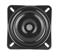 Fdit Paquete de 2 Soportes de Base Giratoria para Asiento, Placa de Montaje de Construcción de Aleación de Acero de Alta Resistencia Giratoria de 360 Grados con Revestimiento EDC (7in)