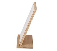 Fdit Pastelera de Joyería Duradera con Superficie Lisa, Práctico Soporte de Cadena de Cuello para la Tienda de Exhibiciones, Material Respetuoso con el Medio Ambiente (Beige)