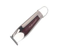 Fdit Peinado Clipper USB USB Recortador Eléctrico Recargable de Cabello 0.5-1.5 Mm Peine para Barberos ABS/plata para el Hogar para Estilistas (Especificaciones USB)