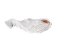Fdit Peluca Larga y Rizada para Muñeca , con Cabello Sintético Suave y Sedoso Que Simula el Cuero Cabelludo, para Muñecas de Escala 1/3 con una Circunferencia de Cabeza de 22-23 cm. (Luna Blanca)