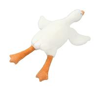 Fdit Peluche de Ganso, Peluche Corto y de Algodón PP, Almohada Suave y Amigo Decorativo para Dormitorio Sala de Estar, Compañero de Comodidad para Todas Las Edades (1,9 m)