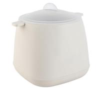 Fdit Pequeño Hervidor de Huevos Eléctrico Cazador Furtivo Anti-quema Seca 6 Funciones para Comidas Rápidas de Huevos en Casa u Oficina