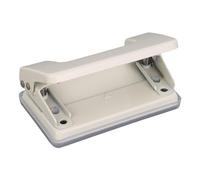 Fdit Perforadora Ergonómica de 2 Orificios, Perforadora de Papel de Escritorio Ajustable con Orificios de 6 Mm, Capacidad de 10 Hojas para Proyectos de Oficina, Escuela y Manualidades