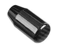 Fdit Perilla de Palanca de Cambios de Fibra de Carbono Modificada, Cabezal de Perilla de Palanca de Transmisión Manual Universal para Propietarios de Automóviles