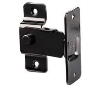 Fdit Pestillo de Puerta Corredera de ángulo Recto de 90 Grados, de Seguridad con Hebilla Antirrobo de Acero Inoxidable con Tornillos de Montaje, para Muebles, Gabinetes, Cajones,