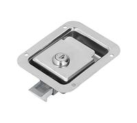 Fdit Pestillo de Puerta de Acero Inoxidable para Vehículos Recreativos, Pestillo de Puerta con Bloqueo Duradero para Remolque de Viaje para Caja de Herramientas, Caja Eléctrica, para un Uso Amplio