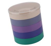 Fdit Piezas de Hardware -Caja de Almacenamiento Práctica de 5 Capas Relojes Herramientas Memoria Compacta para el Uso de la Escuela y el Taller (Rectángulo (12 x 10 x 1.5cm / 4.72 x 3.94 x)