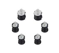 Fdit Piezas de Motosierra AV Buffer Garden Outdoor Herramientas eléctricas Accesorios de Repuesto para 61 66133136141 272S 266268 272XP （6Pcs）