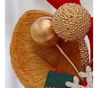 Fdit Pinza para el Cabello Navideña Pasadores para el Cabello con Forma de Asta Horquillas de Reno de Felpa con Colores Vibrantes Elementos Festivos para (18# pajarita de copo de nieve astas rojas)