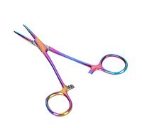 Fdit Pinzas para Desplumar Perros, Abrazadera Hemostática para Depilación y Limpieza Suave de Orejas, Ligeras, Coloridas, 14cm