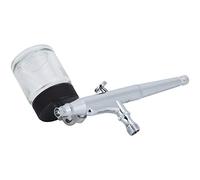 Fdit Pistola Pulverizadora de Alimentación por Gravedad con Aerógrafo de Doble Acción Pistola Pulverizadora de Doble Acción con Agujas de 0,2 Mm, 0,3 Mm, 0,5, Taza de 20 Ml para
