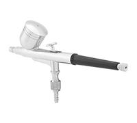 Fdit Pistola Pulverizadora de Pintura con Aerógrafo de Doble Acción G130, Cobre Fabricado con de Seguridad de Bloqueo de Gatillo, para Obras de Arte, Manicura, Arte Corporal, Pintura, (0,5 mm)