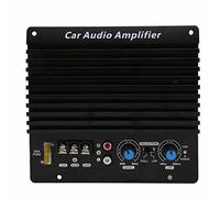 Fdit Placa Amplificadora de Automóvil de Alta Potencia de 12 V para Vehículo Amplificador de Placa de Subwoofer de Aleación de Aluminio de 300 W, Instalación y Uso para Entretenimiento en el Automóvil
