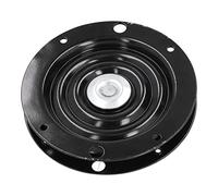 Fdit Placa Giratoria de Rodamiento de Bolas de Repuesto con Asiento de Cuentas Completo, Rodamiento Giratorio con Rotación de 360 grados y Acero Q235 para Muebles, Bares, Oficinas,