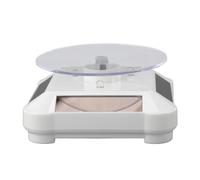 Fdit Placa Giratoria Solar, Soporte de Exhibición Giratorio de 360 Grados para Luz de Curado de Resina, Impresora 3D LCD SLA DLP, con Batería Solar o AA, para Joyería, Reloj