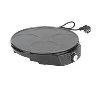 Fdit Plancha Multifuncional Antiadherente para Hacer Panqueques de 1200W para Cocinar el Desayuno en Casa con Espátula