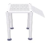 Fdit Plataforma para Tomar el Sol para Tortugas con Bandeja de Alimentación, Rampa Antideslizante, Base con Ventosa, área para Tomar el Sol de Reptiles para (2 capas 20 cm/7,87 pulgadas)