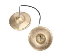 Fdit Platillos Tibetanos Tingsha Cuencos Tibetanos Campanas de Meditación Tibetanas Latón Hecho a Mano con Símbolos Propicios para Yoga Terapia de Sonido Meditación