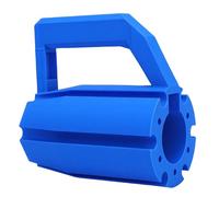 Fdit Portador de Palos de, Soporte Liviano para Palos con Ranuras Individuales, Organizador de Portátil para Caminar en el Campo, Práctica de Campo y Uso en Movimiento (Blue)