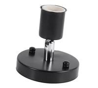 Fdit Portalámparas para Lámpara de Techo, Portalámparas Vintage, Giratorio 180 Grados, Bombillas con Base de Tornillo E27, Fácil Instalación con 2 Tornillos, Ideal para Iluminación
