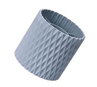 Fdit Portalápices Giratorio, Organizador de Escritorio de Plástico con Rotación de 360 grados para Cosméticos, Artículos de Papelería y Joyas, con Bonitos Colores para la Decoración (BLUE)