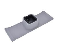Fdit Portavasos para sofá, Reposabrazos de Silicona, Soporte para Bebidas para sofá, Sillón, Soporte Ajustable para Tazas, Botellas, Latas de hasta 10,5 Cm de Ancho, Sala de Estar, (Grey)
