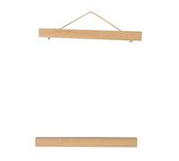 Fdit Poster Frame Magnetic Poster Frame Hanger Hanging Kit Colgante de marco de madera de madera clara para Photo Picutre Canvas Artwork Art Print Múltiples tamaños opcionales(3#)