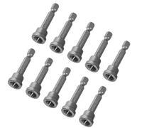 Fdit Premium 10 Bits Magnéticos PH2 PH2 para Instalaciones de Yeso y Yeso Chrome Vanadium