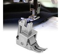 Fdit Prensatelas para Máquina de Coser, Accesorio Duradero Ajustable para Coser Telas Gruesas y Cuero, 1 Unidad (Prensatelas de Rueda giratoria Ajustable a)