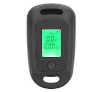 Fdit Probador de Alcohol en Aliento Portátil, Alcoholímetros Pruebas de Drogas Detector de Alcohol Probador de Alcohol en Aliento Portátil Recargable por USB de Alta Precisión con (Negro)