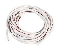 Fdit Protectores de Borde de Puerta de Coche de 5M, Protector de Moldura de Tira de Moldura de Puerta de Goma con Diseño de Canal en U para la Mayoría de Puertas de Coche, Paneles de (White)