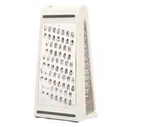 Fdit Rallador de Queso con Contenedor, Rallador de Cocina ABS PS 2 en 1 con Caja Transparente Extraíble y Báscula Gruesa Fina Doble de Alimentos de 8,7 Pulgadas