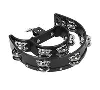 Fdit Rathing Bells Sueltos con una Doble Línea de Batería para Varios Entornos Musicales, Sombrero Profesional -amburina