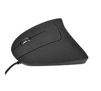 Fdit Ratón Vertical para Juegos para Mano Izquierda, Muñeca Sana, Cable USB, Ratón Ergonómico para Jugadores, Trabajadores de Oficina, Adolescentes