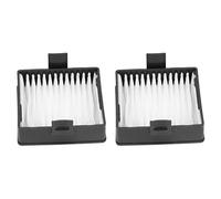 Fdit Reemplazo de Filtro de Aspiradora de 2 Piezas, Material ABS de Alta Eficiencia, Se Adapta a P712 P713 P714K, con Buena Compatibilidad y Durabilidad